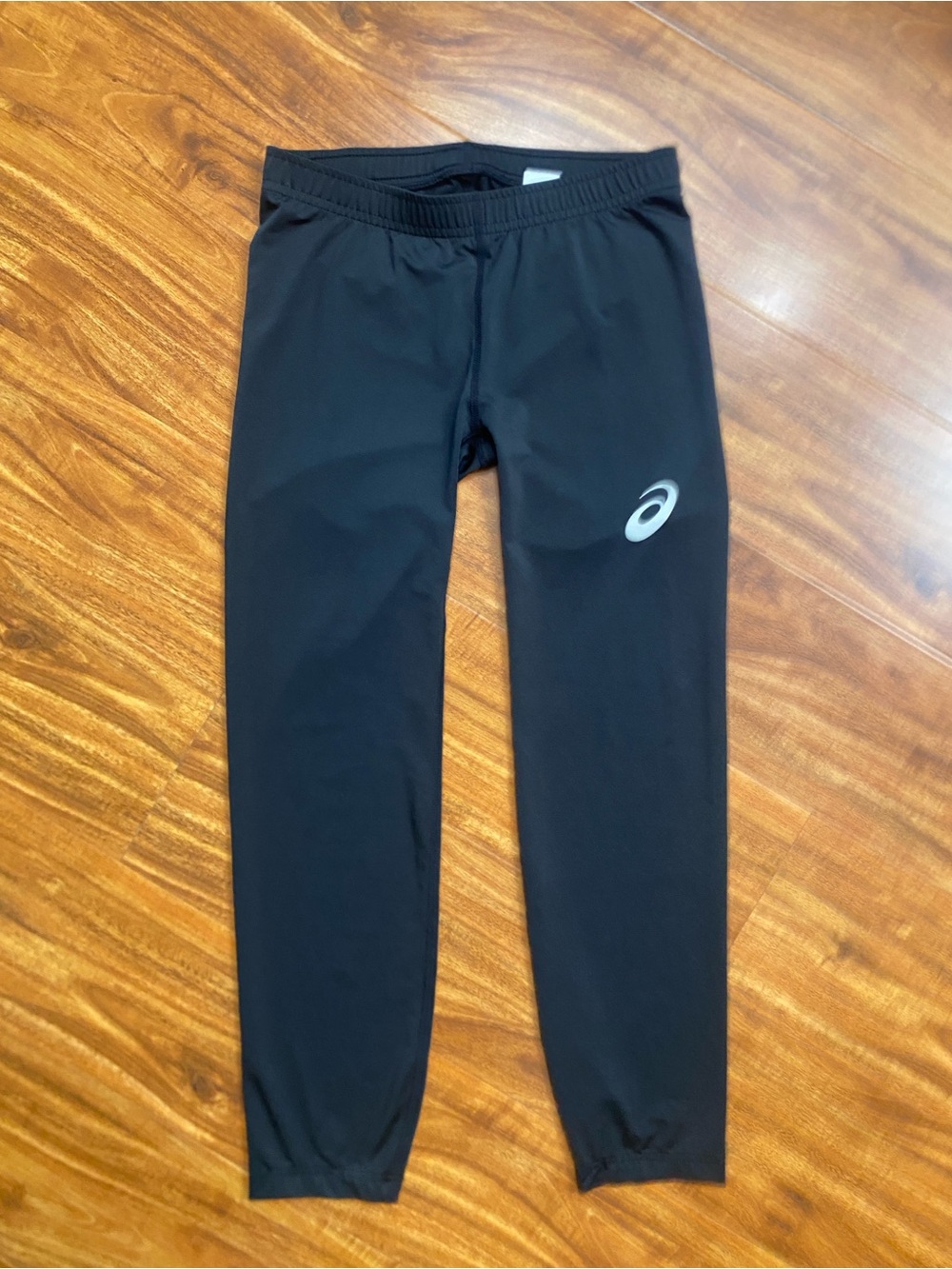 Asics Womens Black D1 (Keeps you Dry) Base Layer Capris 21" Legging Size Small